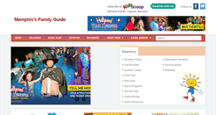 Desktop Screenshot of memphiskidsguide.com